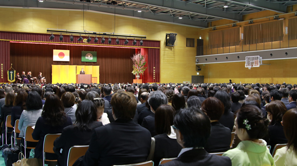 2024年度卒業式の風景