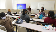 日本語日本文化研修留学生と日本人学生の交流会