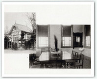 創立当時の試食室　写真