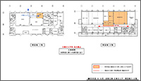翔空館の工事エリア