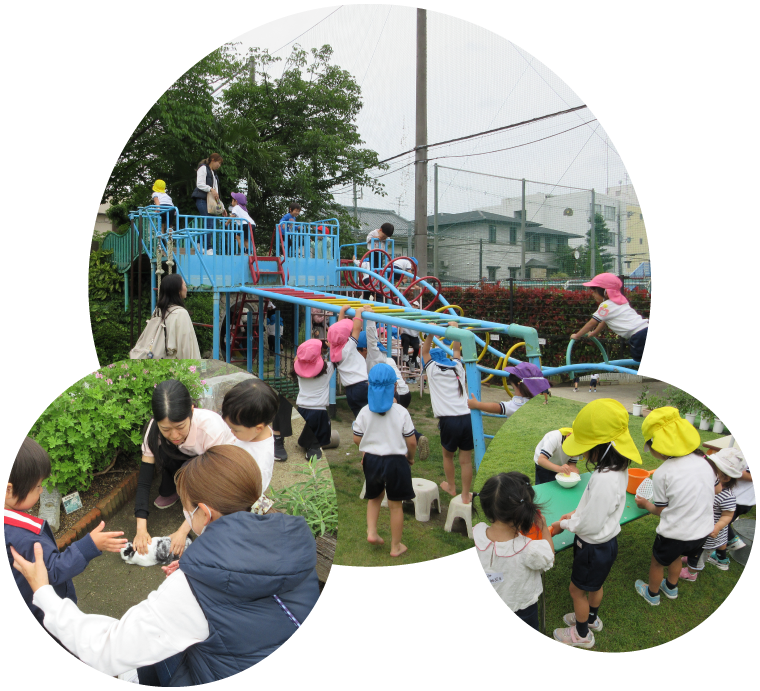 園庭開放前回の様子