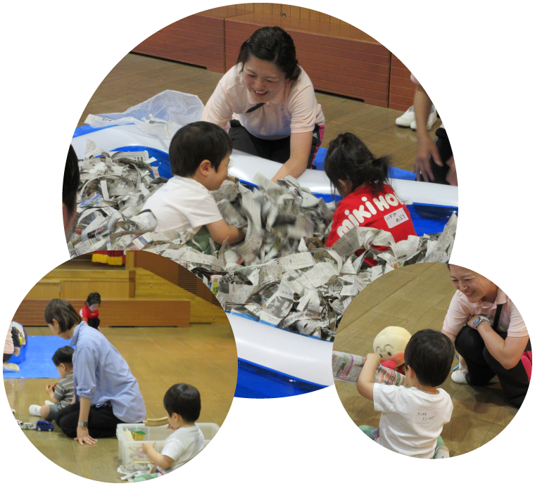園庭開放前回の様子