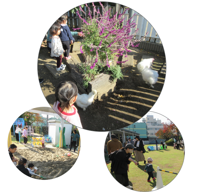 園庭開放前回の様子