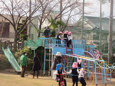 小さいお友達が来たよ♪