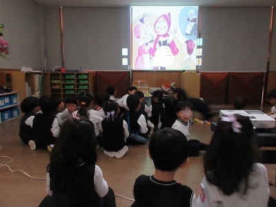 雨の日の幼稚園😉☔