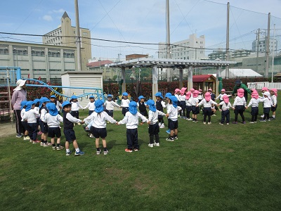 今日の幼稚園🌷