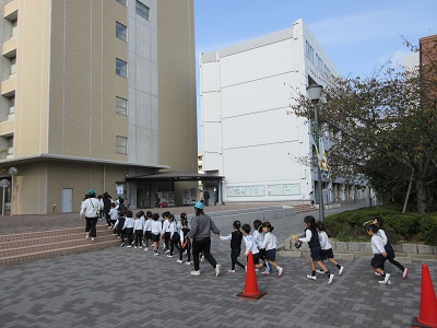 避難訓練がありました