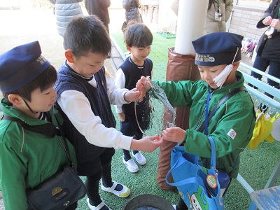 今日の幼稚園♪