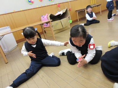 こま回し上手になってきました☆