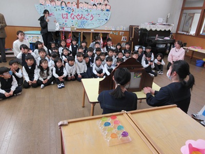 樟蔭高校生との交流🎵