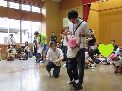 お家の人と一緒に遊んだよ🎵